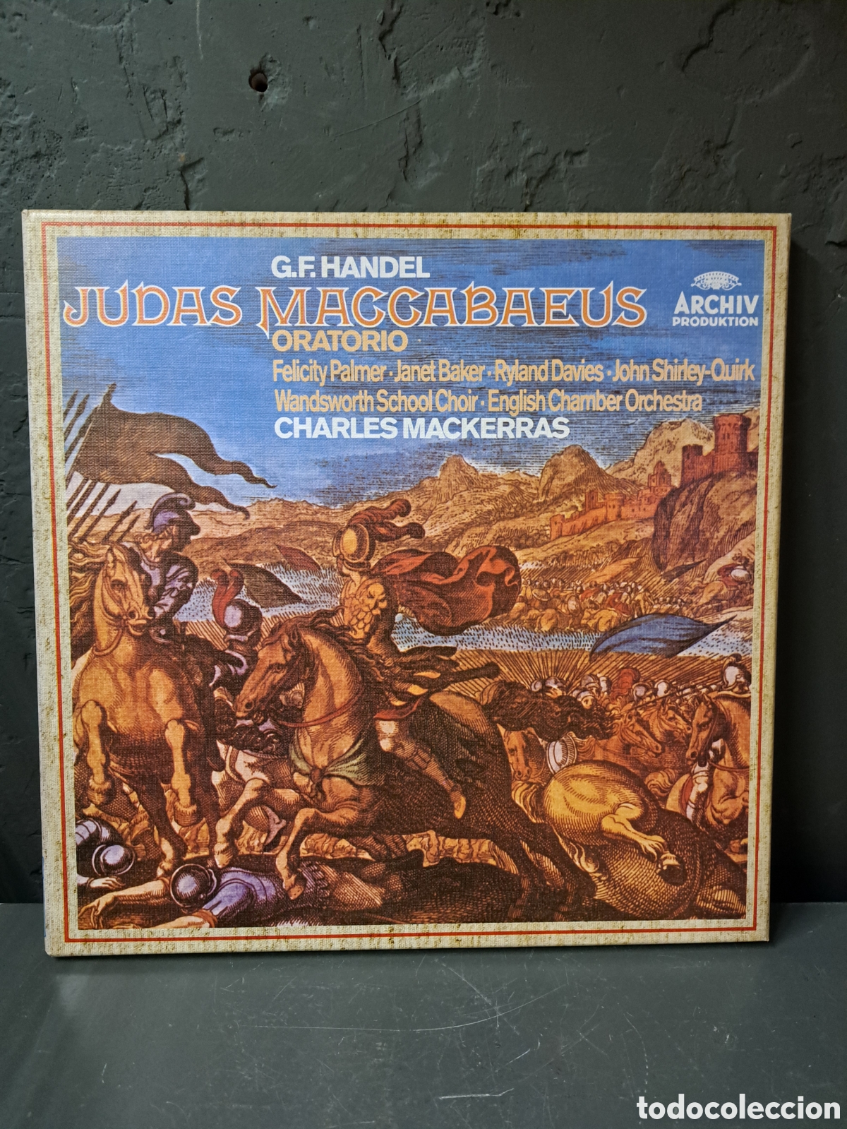 Discos de vinilo: G.H. Handel. Judas Maccabaeus - Foto 1