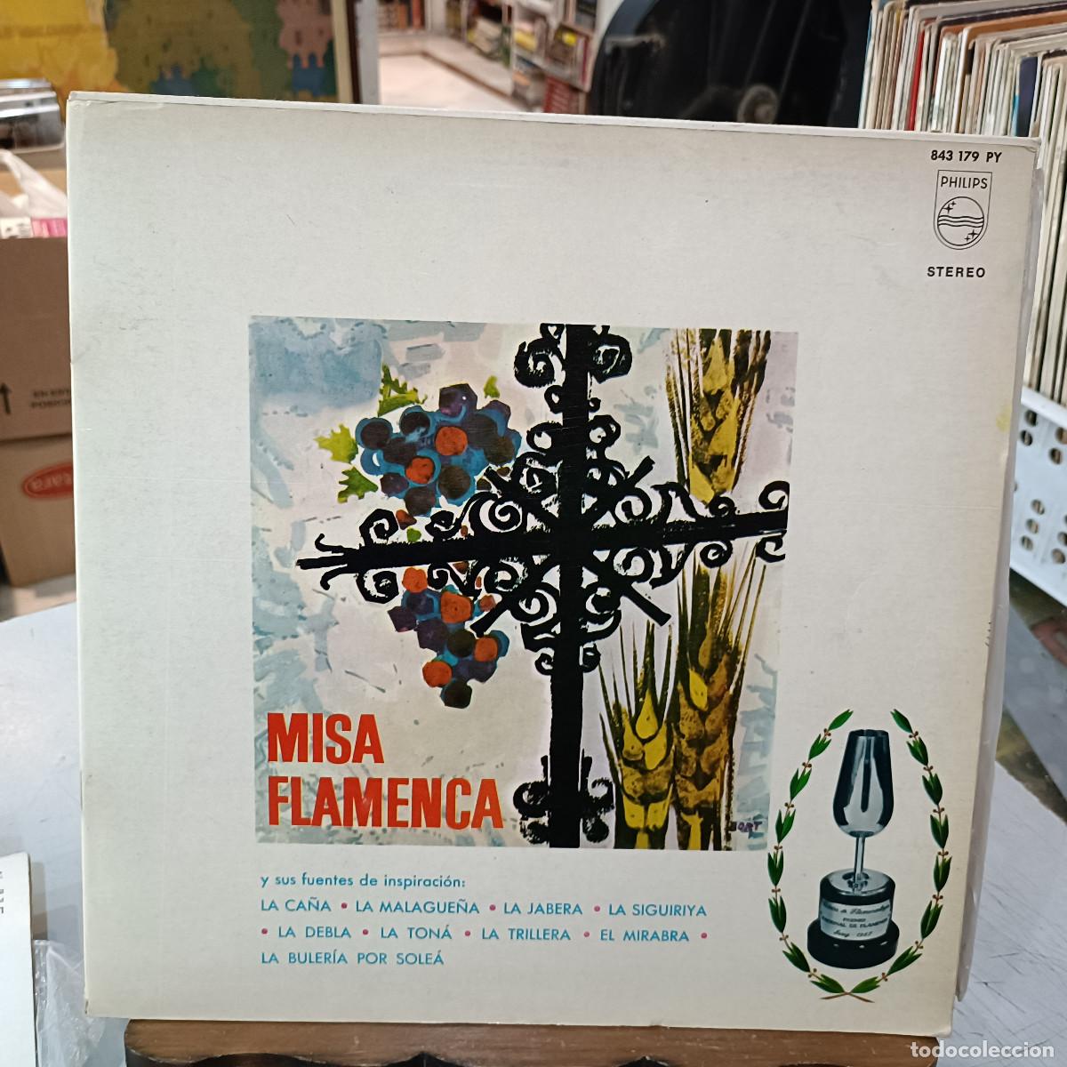 Discos de vinilo: Misa Flamenca - LP. sello Philips 1967 - Foto 1