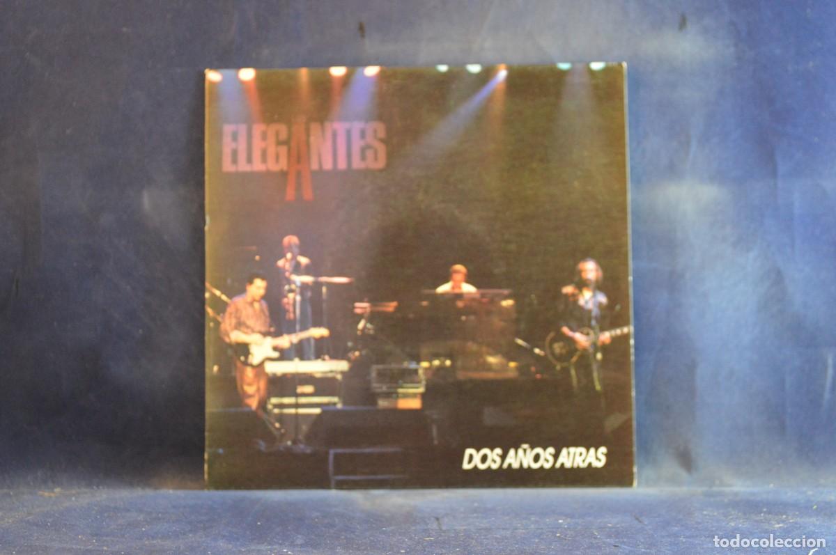 Discos de vinilo: LOS ELEGANTES - DOS A&Ntilde;OS ATRAS - TOCANDO BLUES - SINGLE - Foto 1