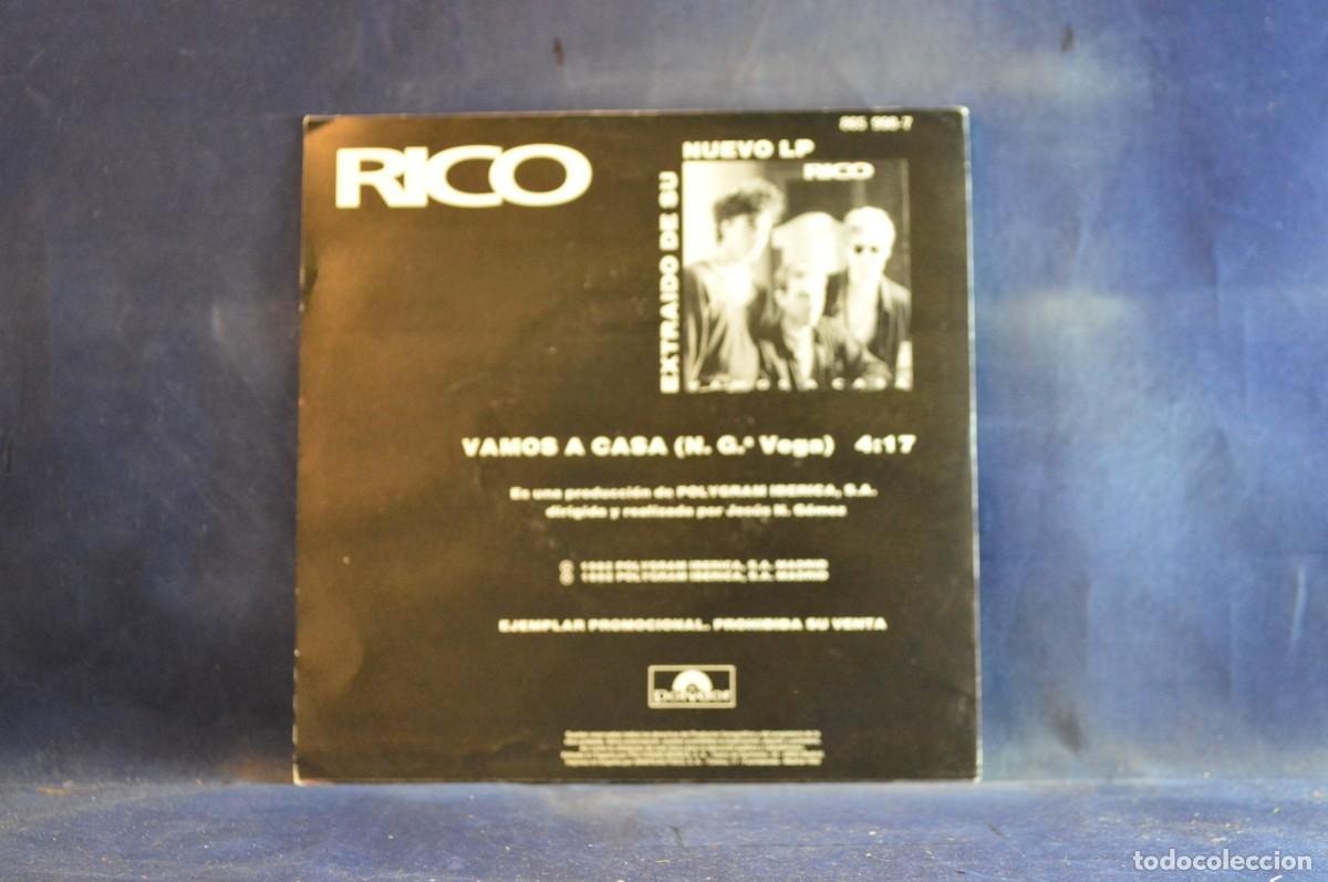Discos de vinilo: RICO - VAMOS A CASA - SINGLE - Foto 2
