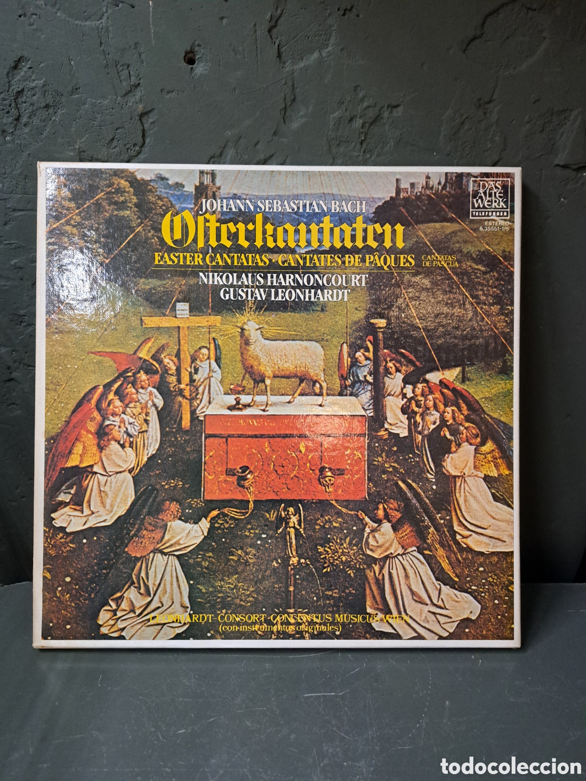 Discos de vinilo: Bach. Cantatas de pascua - Foto 1