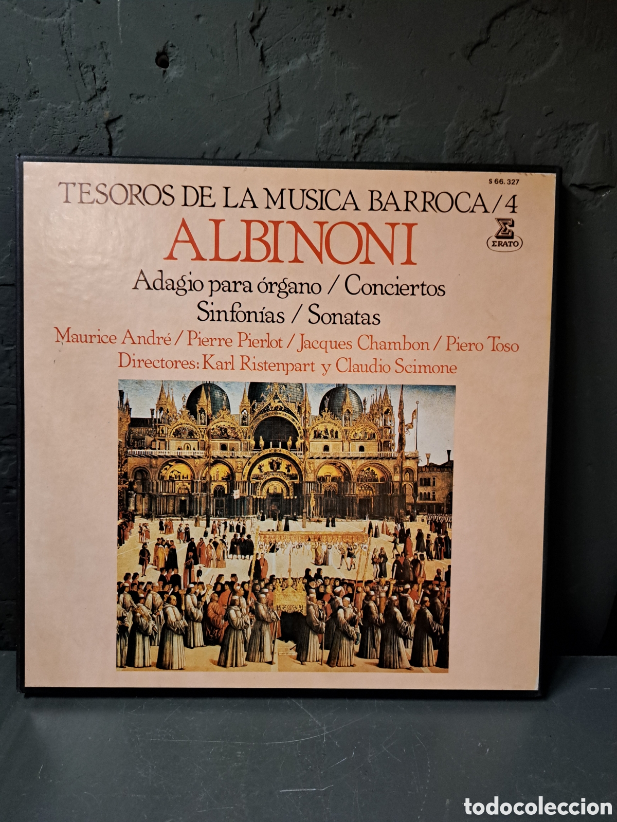 Discos de vinilo: Tesoros de la m&uacute;sica barroca. Albinoni - Foto 1