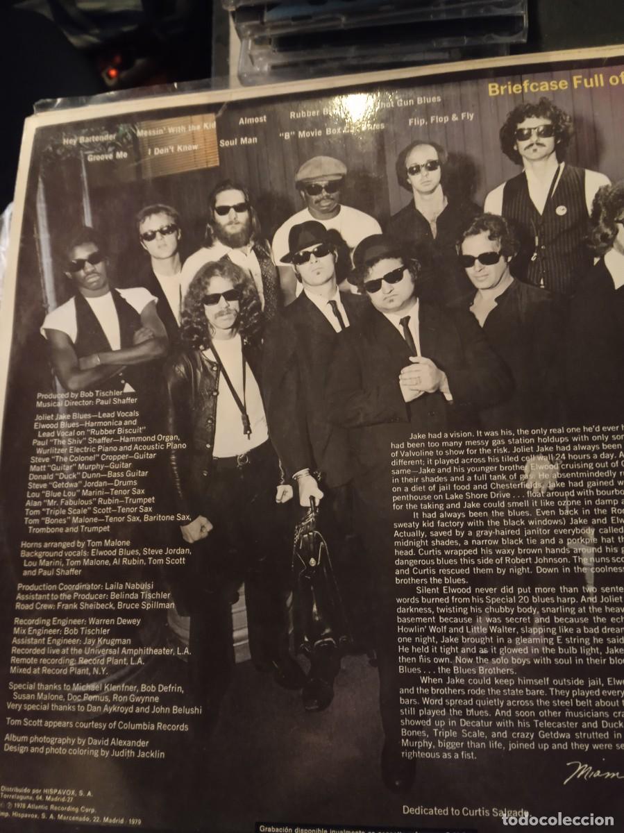 Discos de vinilo: BLUES BROTHERS- BLUES BROTHERS. LP - Foto 2