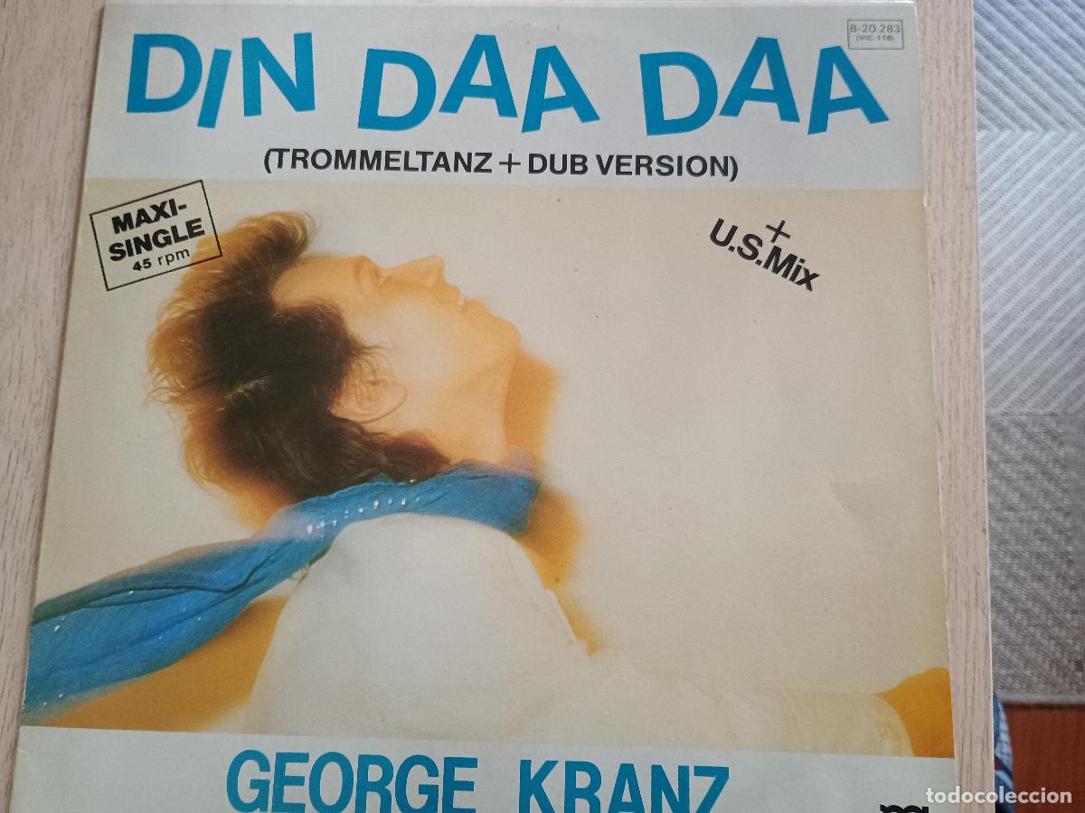 Discos de vinilo: George Kranz &lrm;&ndash; Din Daa Daa 1983 Electronic Estilo: Disco - Foto 4