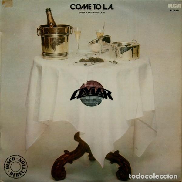 Discos de vinilo: CAVIAR- COME TO L. A. LP - Foto 1