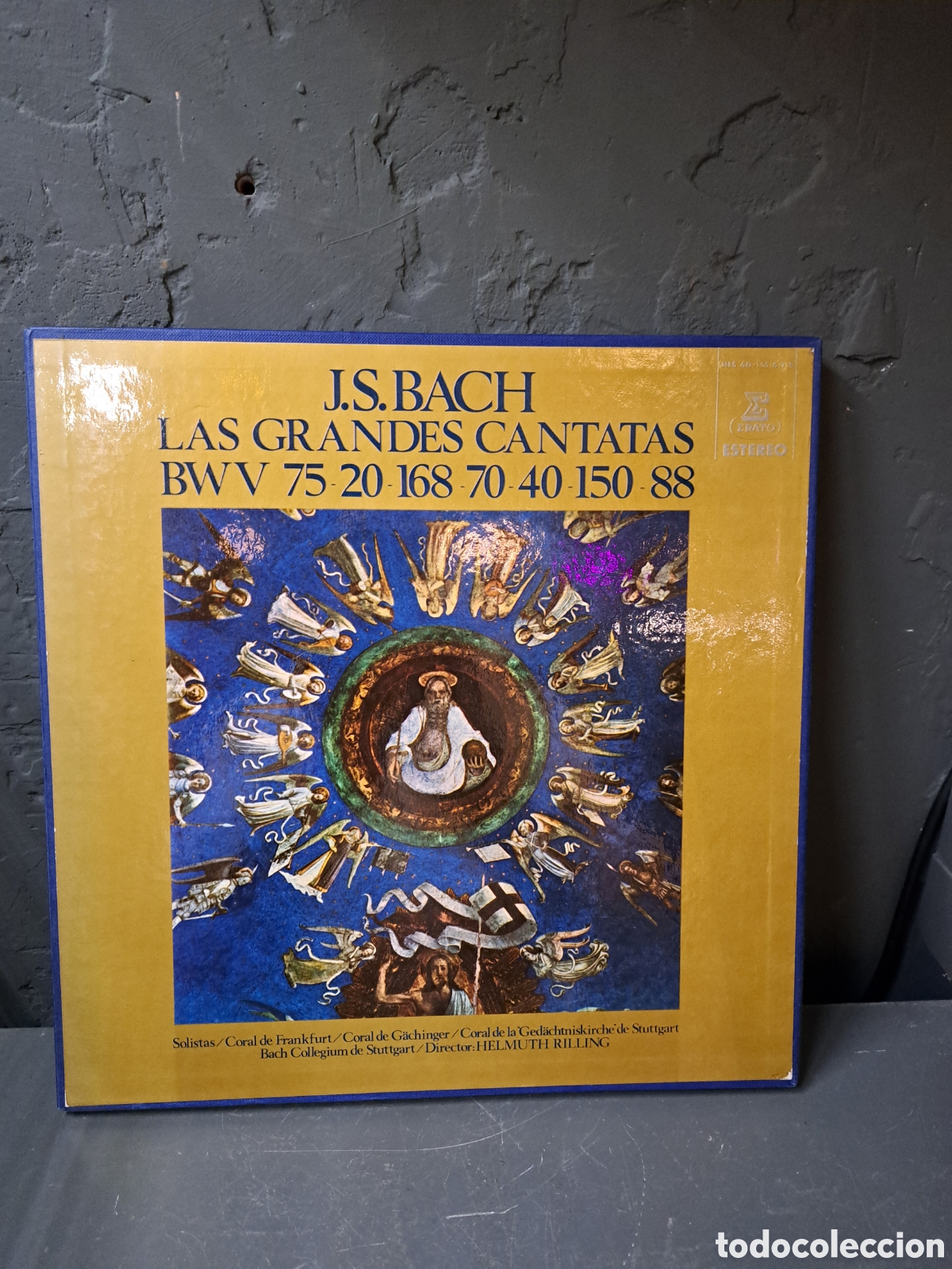 Discos de vinilo: Bach. Las grandes cantatas - Foto 1