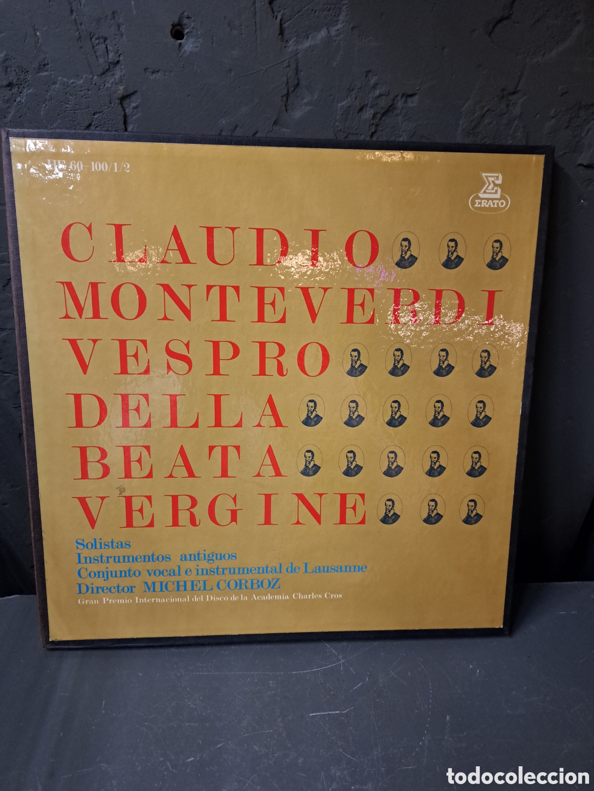 Discos de vinilo: Monteverdi. Vespro della Beata Vergine - Foto 1