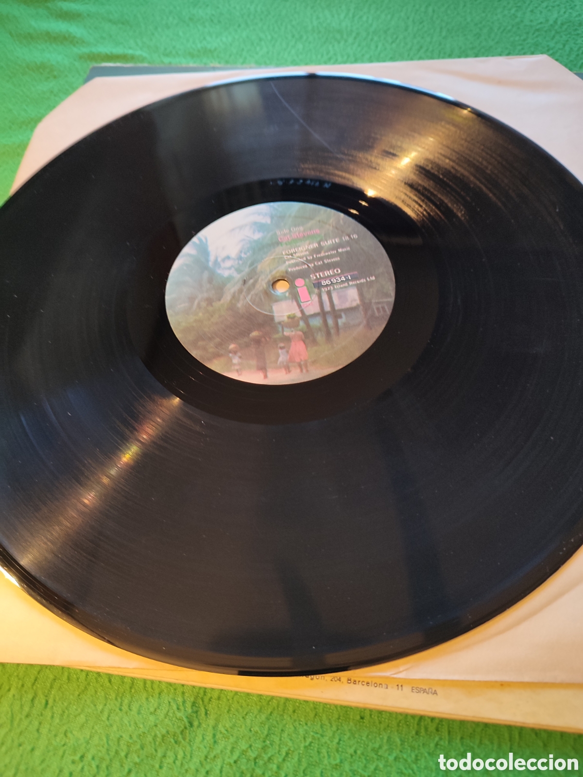 Discos de vinilo: Cat Stevens - Foreigner Reedici&oacute;n de 1976 - Foto 3