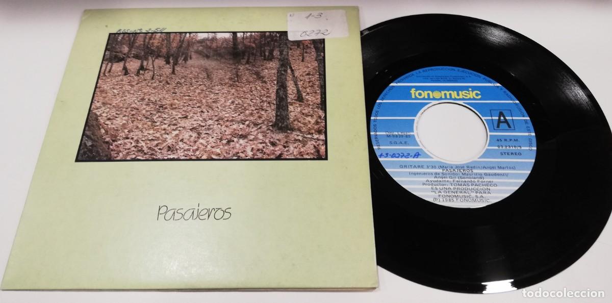 Discos de vinilo: SCO22- Pasajeros - Gritare (7&rdquo;, Single) - Foto 1