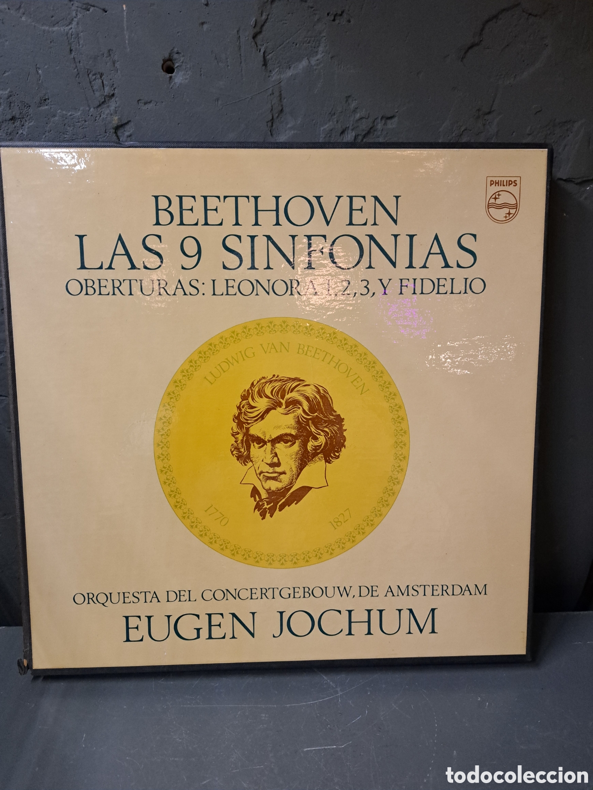 Discos de vinilo: Beethoven. Las 9 sinfon&iacute;as - Foto 1