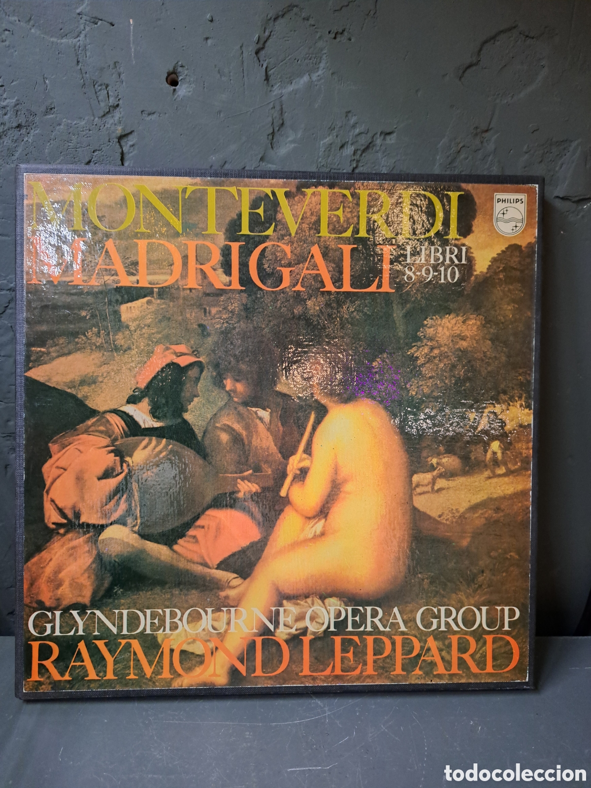 Discos de vinilo: Monteverdi. Madrigali, libri 8-9-10 - Foto 1