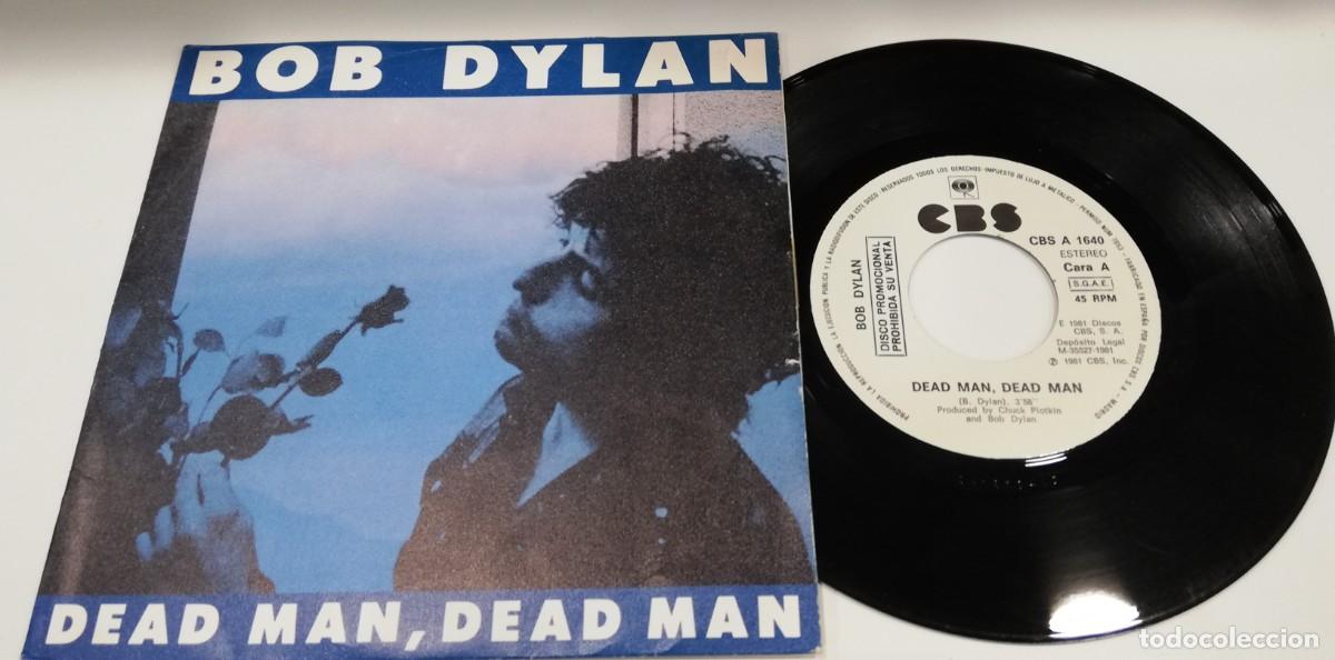 Discos de vinilo: SCO22-Bob Dylan - Dead Man, Dead Man (7&rdquo;, Promo) - Foto 1