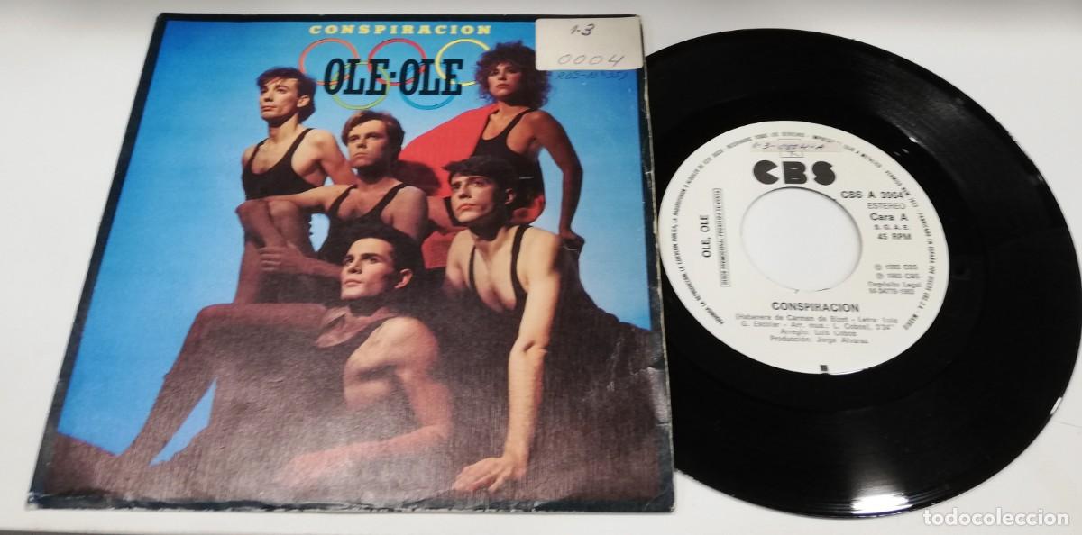 Discos de vinil: SCO22-Ole Ole - Conspiraci&oacute;n (7&rdquo;, Single, Promo)