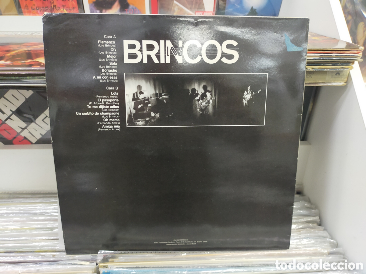 Discos de vinilo: Los brincos. LP 1984 - Foto 2