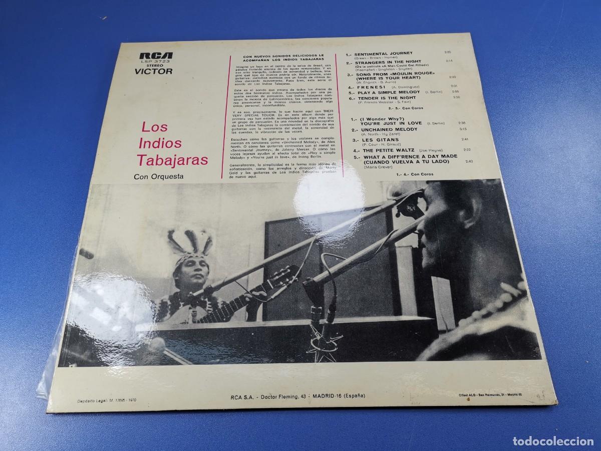 Discos de vinilo: Los Indios Tabajaras &lrm;&ndash; Con Orquesta Y Coros, RCA Victor &lrm;&ndash; LSP-3723 - Foto 7