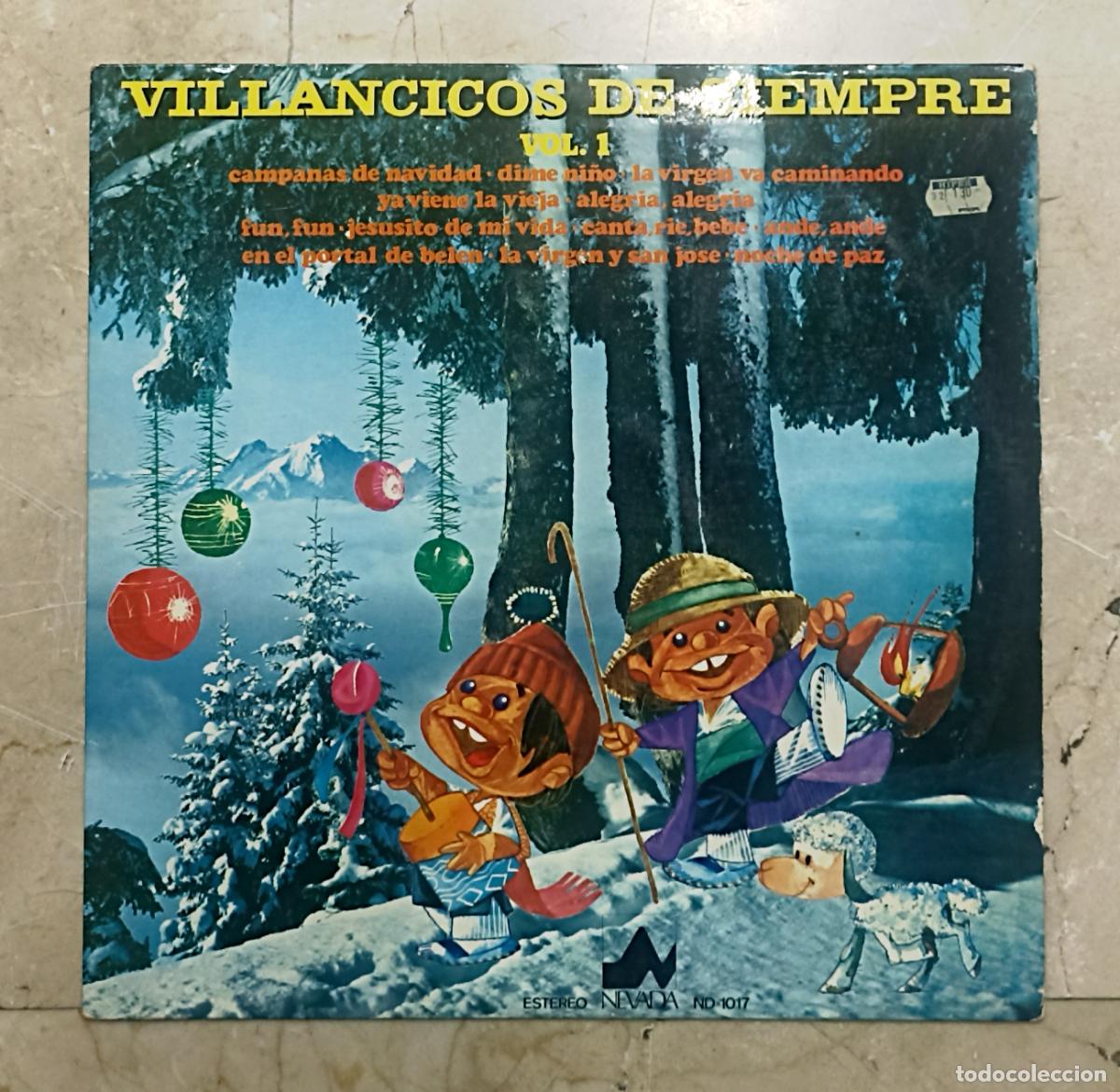 Discos de vinilo: VILLANCICOS DE SIEMPRE VOL. 1 - LP - DIAL DISCOS 1976