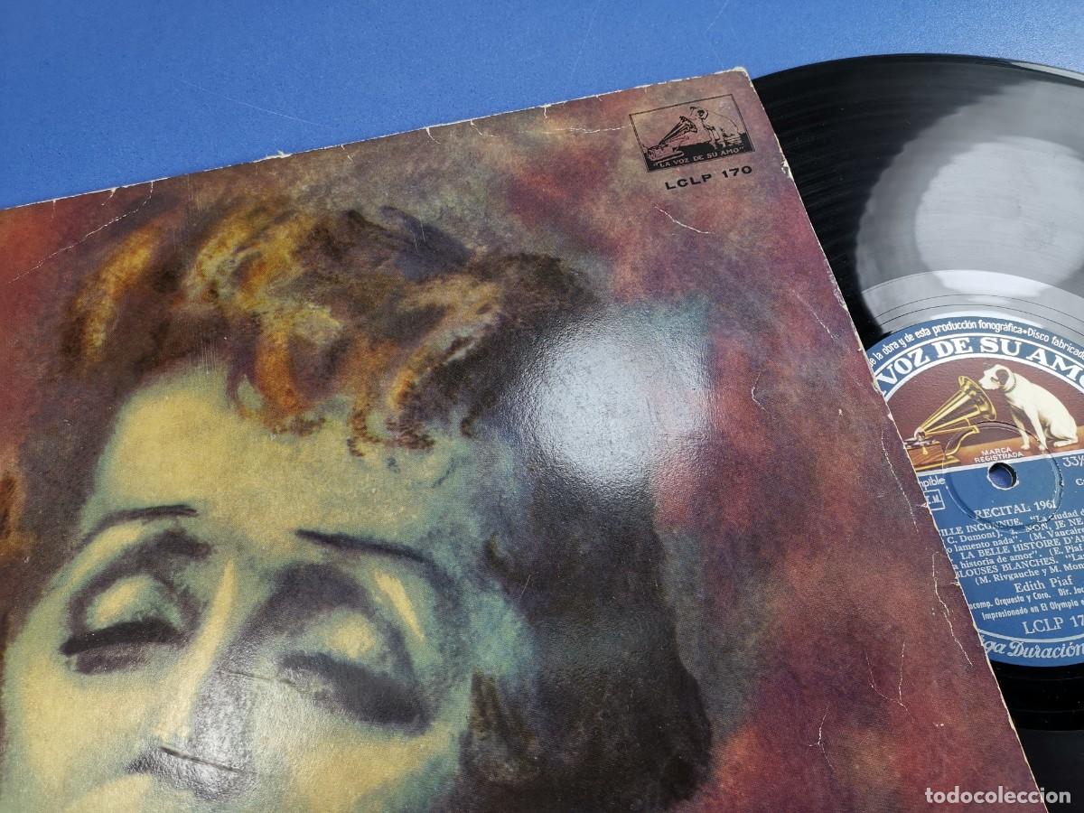 Discos de vinilo: LP. &Eacute;dith Piaf &ndash; Recital 1961 - Foto 5