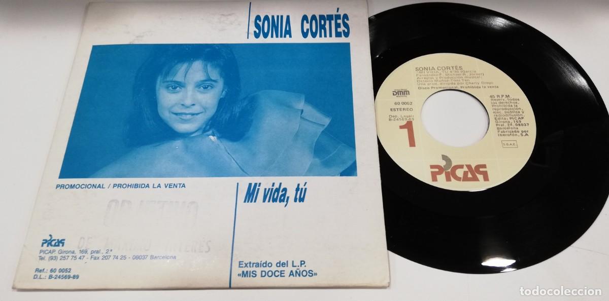 Discos de vinil: SCO22-Sonia Cort&eacute;s - Mi Vida, Tu (7&rdquo;, S/Sided, Promo)