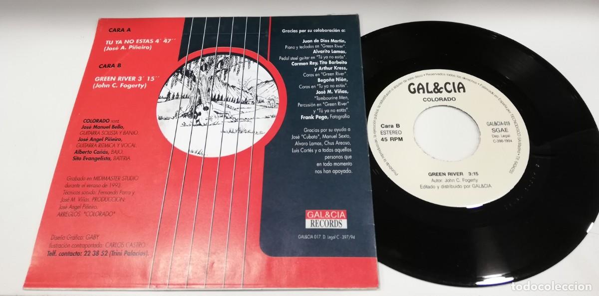 Discos de vinilo: SCO22-Colorado - Extraido del LP &rdquo;Al Pie Del Ca&ntilde;&oacute;n&rdquo; (7&rdquo;) - Foto 2