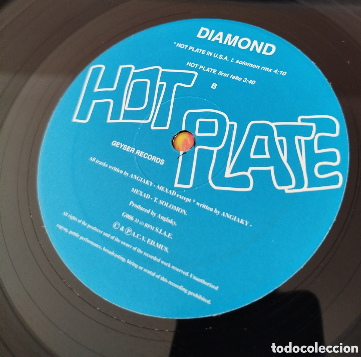 Discos de vinilo: Diamond &nbsp;&ndash;&nbsp;Hot Plate - Foto 3