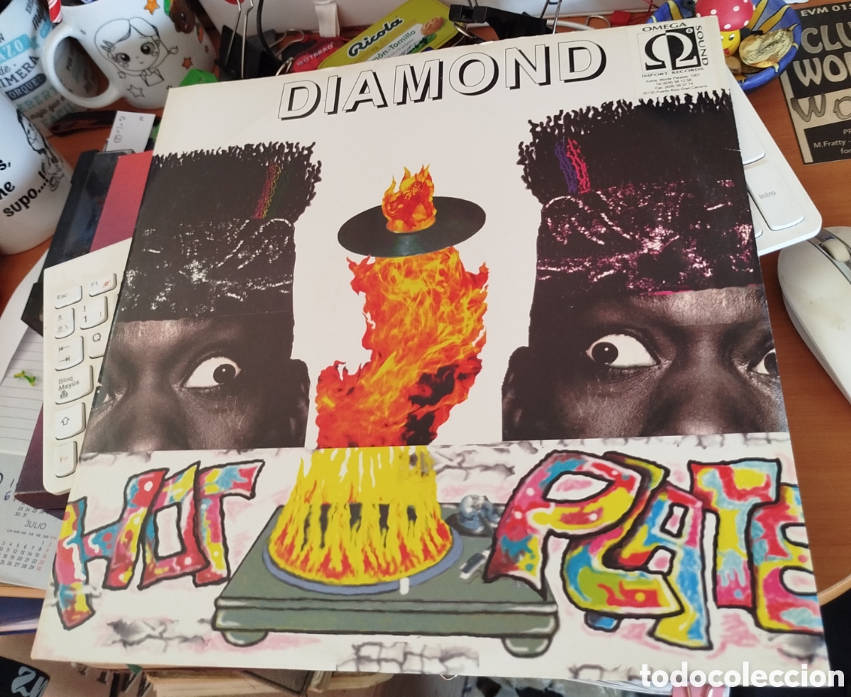 Discos de vinilo: Diamond &nbsp;&ndash;&nbsp;Hot Plate - Foto 1