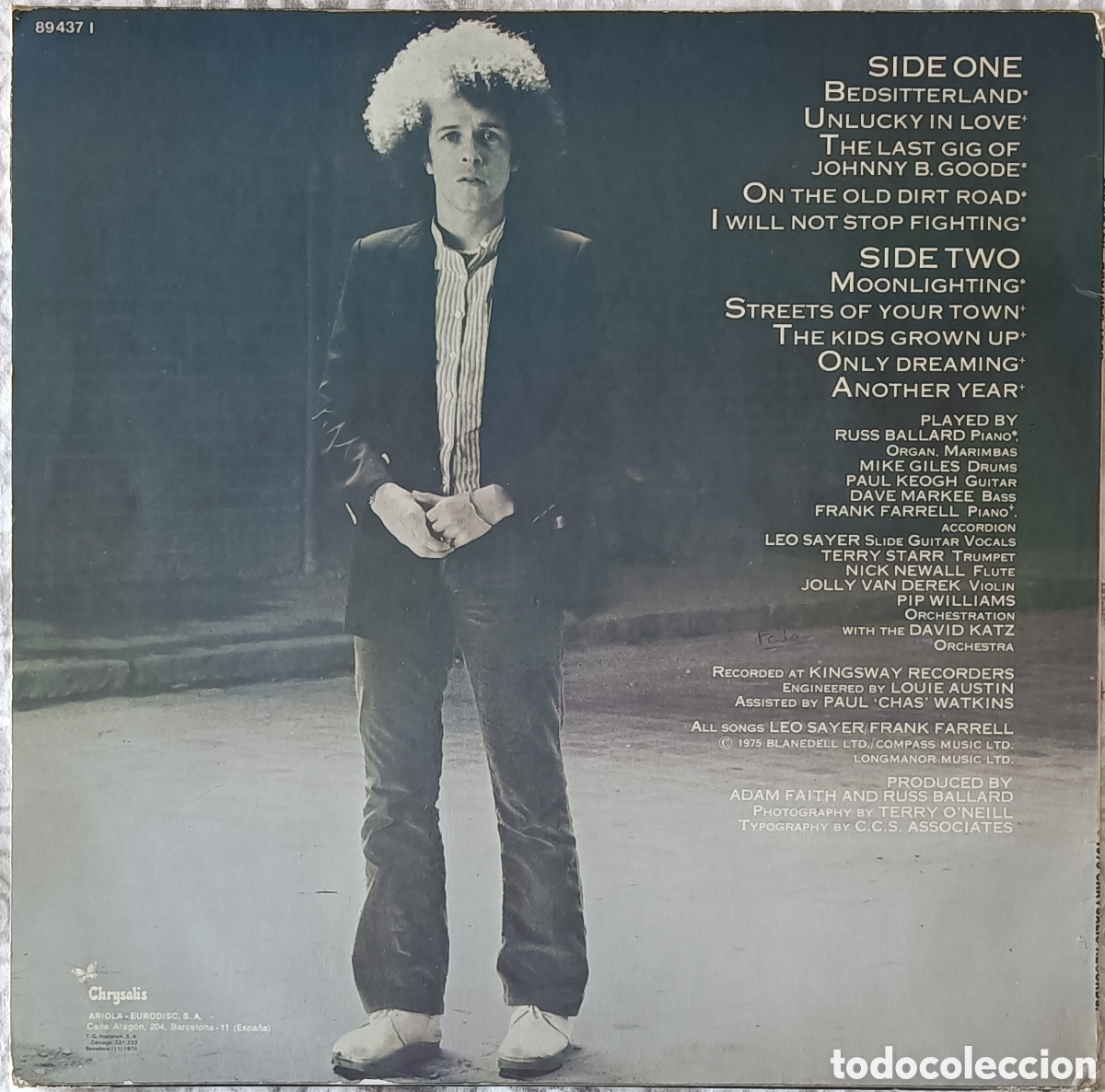 Discos de vinilo: Leo Sayer - Another Year - Foto 2