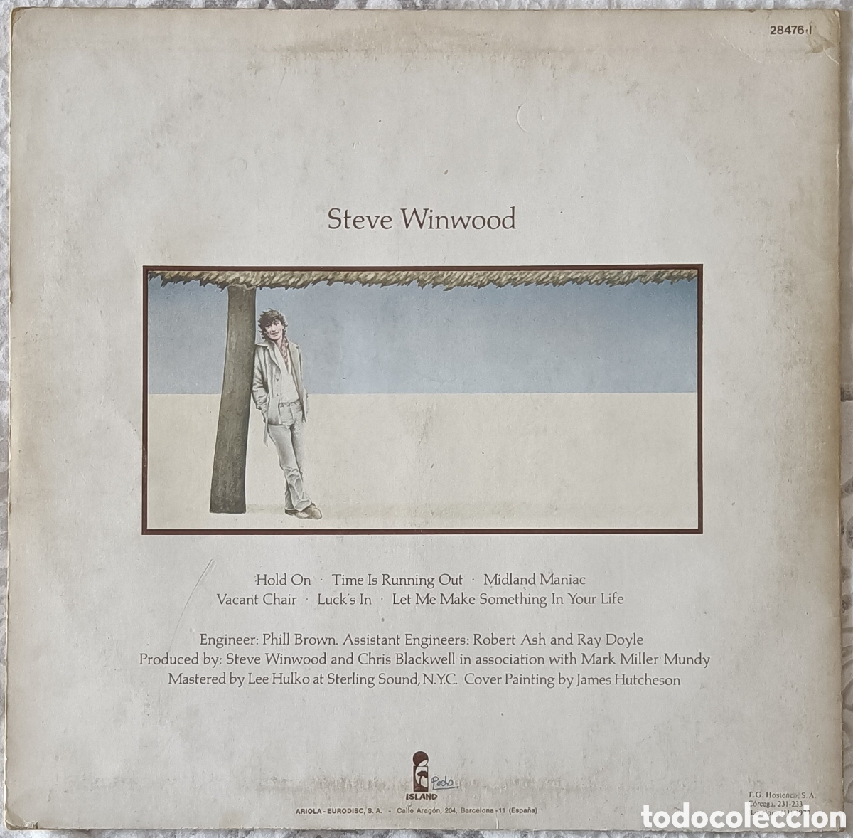 Discos de vinilo: Steve Winwood - Island, 1977 - Foto 2
