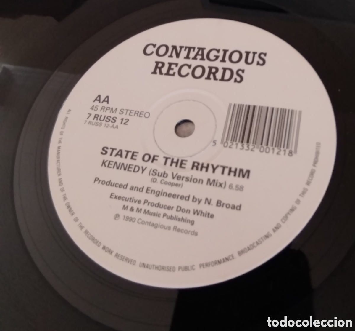 Discos de vinilo: State Of The Rhythm&nbsp;&ndash;&nbsp;Experience / Kennedy - Foto 3