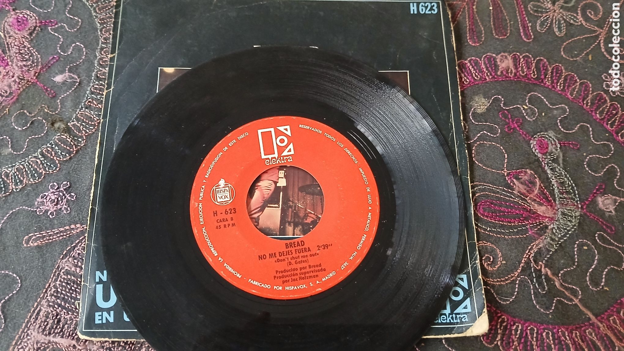 Discos de vinilo: BREAD- MAKE IT WGITH YOU- SINGLE- ELEKTRA/ SPAIN- KSA - Foto 3