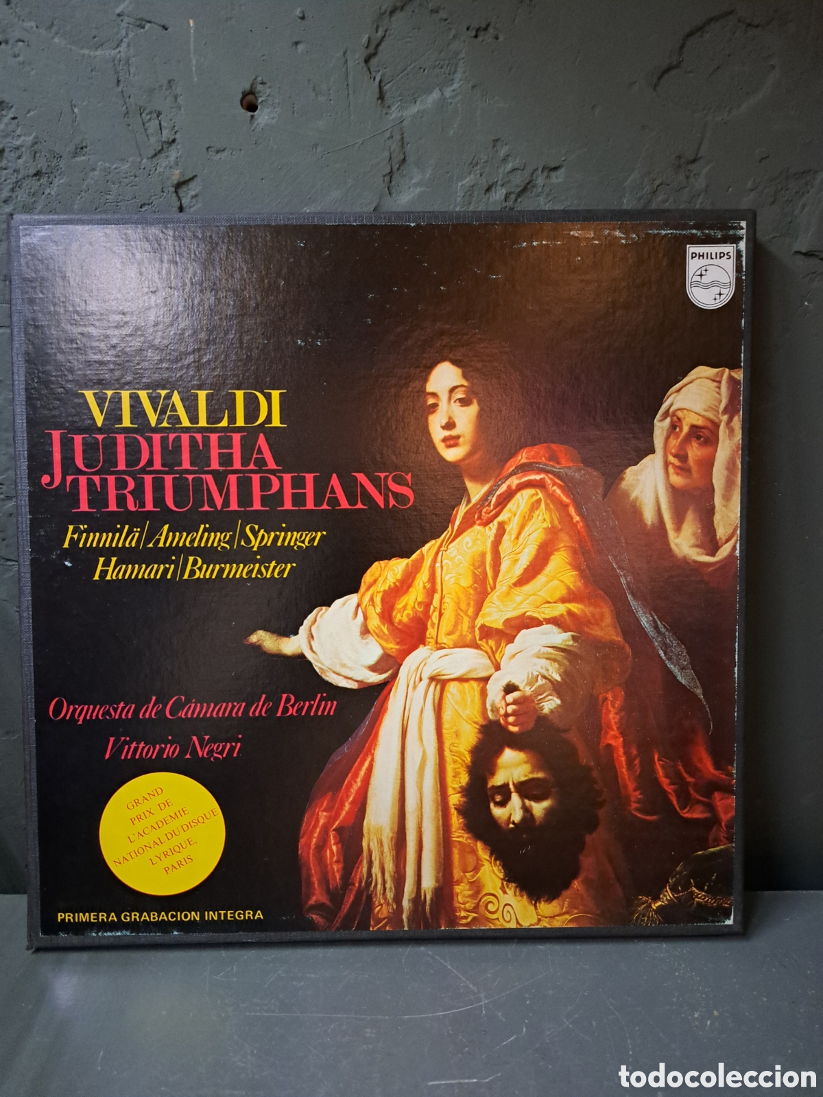 Discos de vinilo: Vivaldi. Juditha Triumpans. Negri - Foto 1