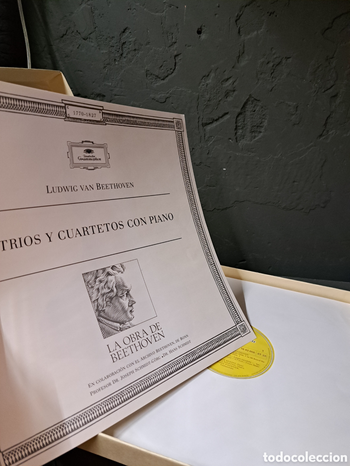 Discos de vinilo: Beethoven. Trios y cuartetos con piano - Foto 3