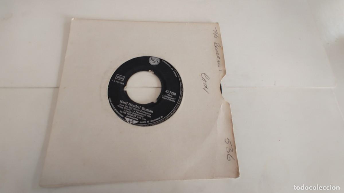 Discos de vinilo: ELVIS PRESLEY-SINGLE DON&acute;T ASK ME WHY -SIN FUNDA - Foto 2