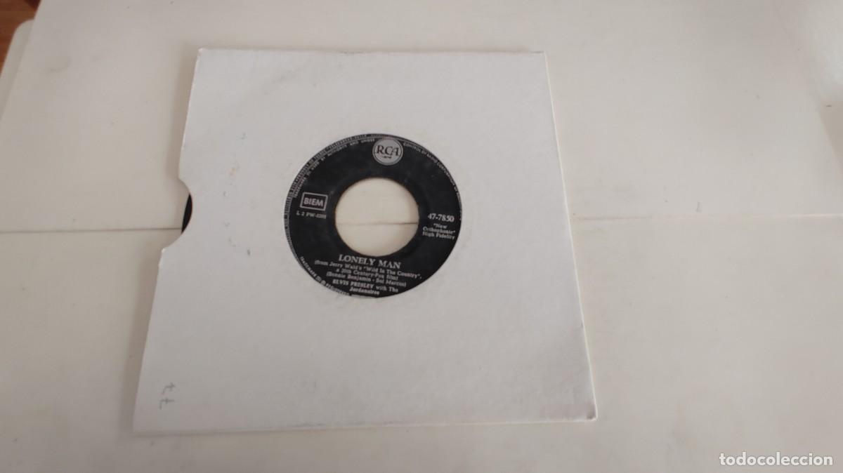 Discos de vinilo: ELVIS PRESLEY-SINGLE TORNA A SURRIENTO-SIN FUNDA - Foto 2