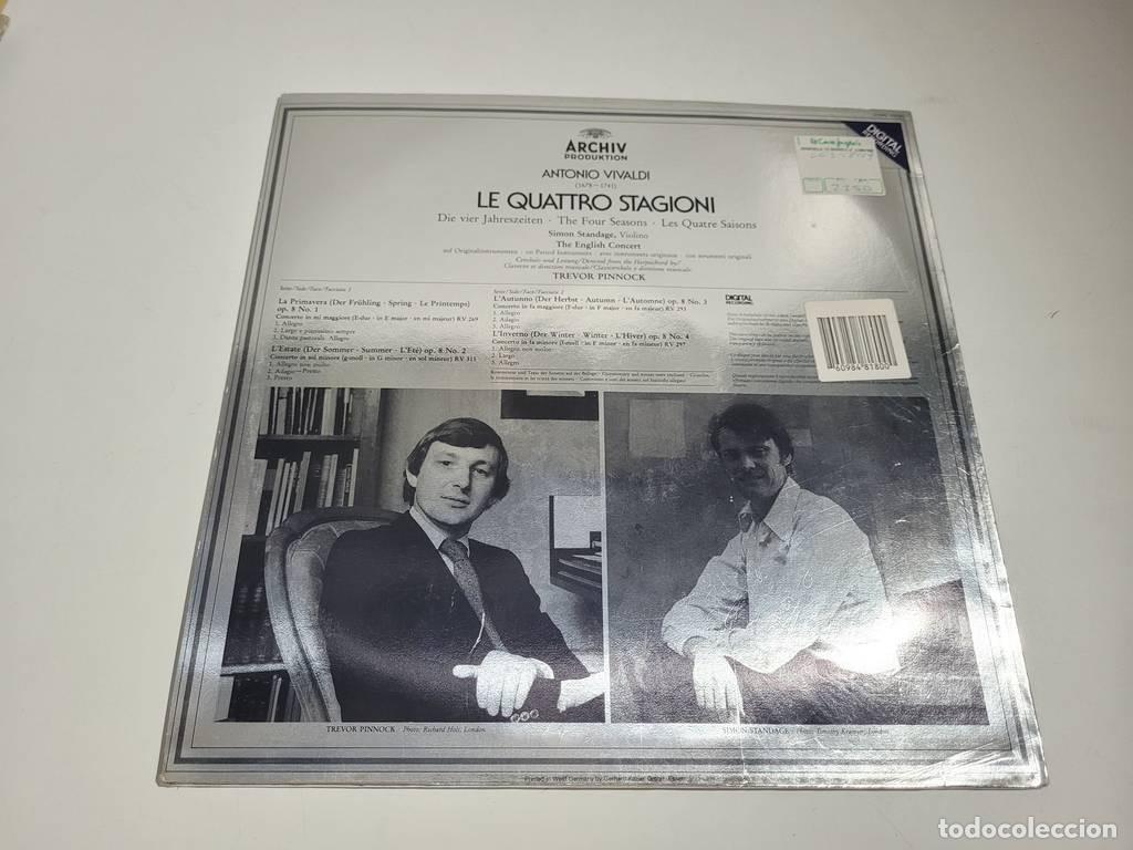 Discos de vinilo: VINILO VIVALDI: LAS CUATRO ESTACIONES - Foto 3