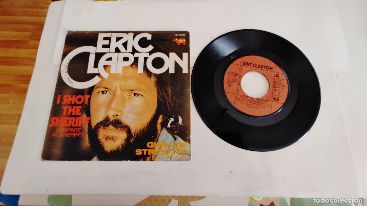 Discos de vinilo: ERIC CLAPTON-SINGLE I SHOT THE SHERIFF - Foto 1