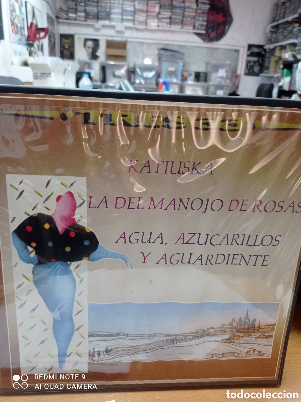 Disques de vinyle: Katiuska la del manojo de rosas agua azucarillos y el aguardiente box de tres vinilos