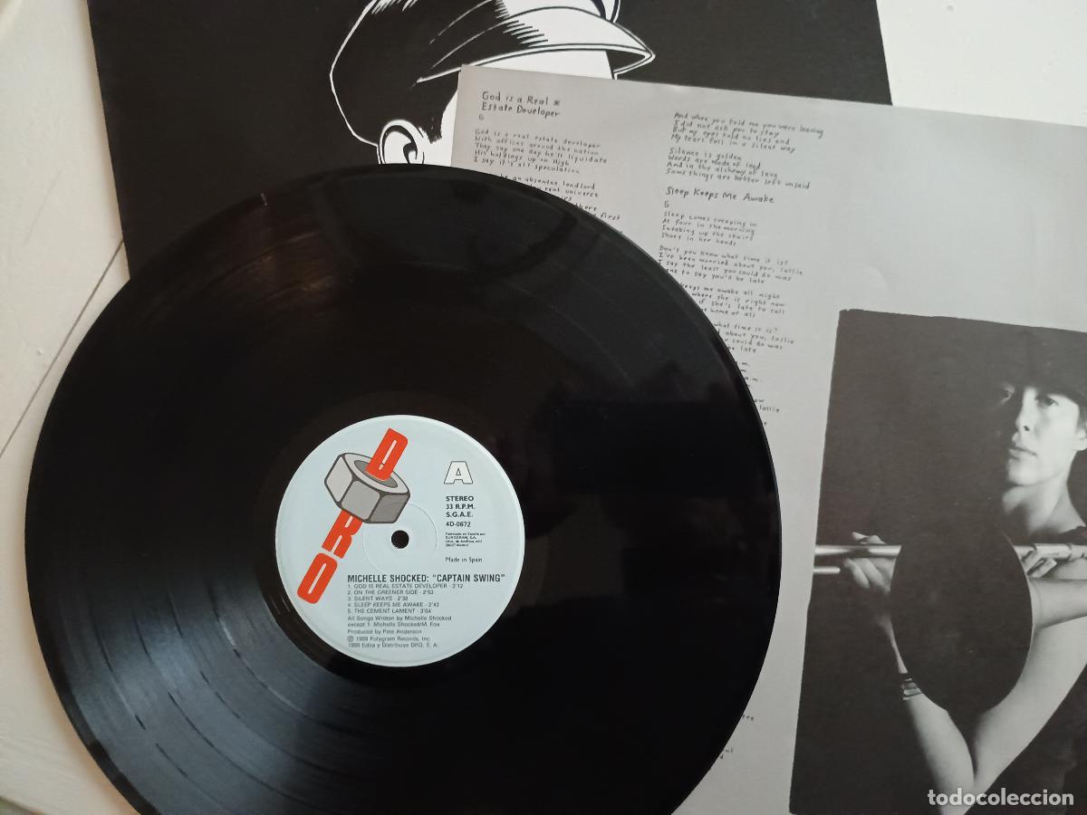 Discos de vinilo: Michelle Shocked &ndash; Captain Swing 1989 - Foto 3