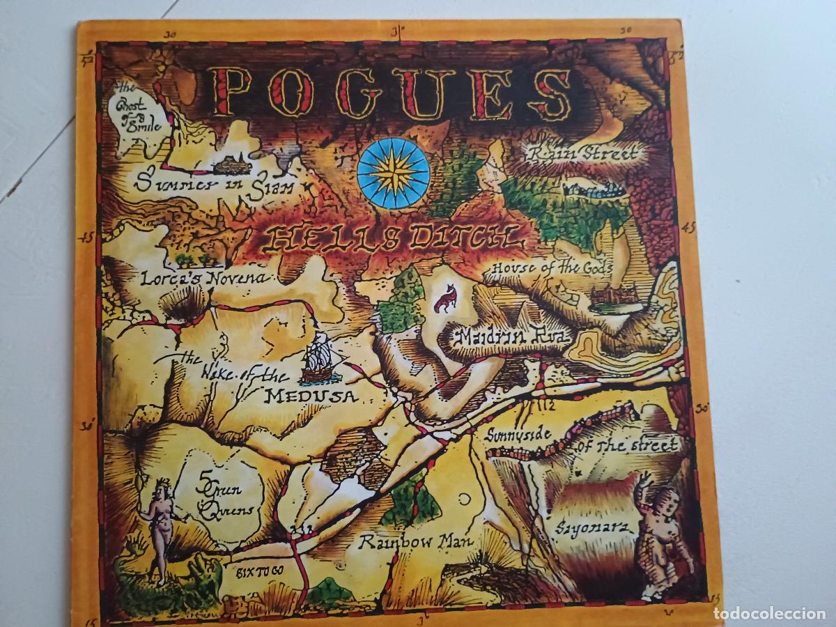 Discos de vinilo: The Pogues &lrm;&ndash; Hells Ditch 1990 - Foto 2