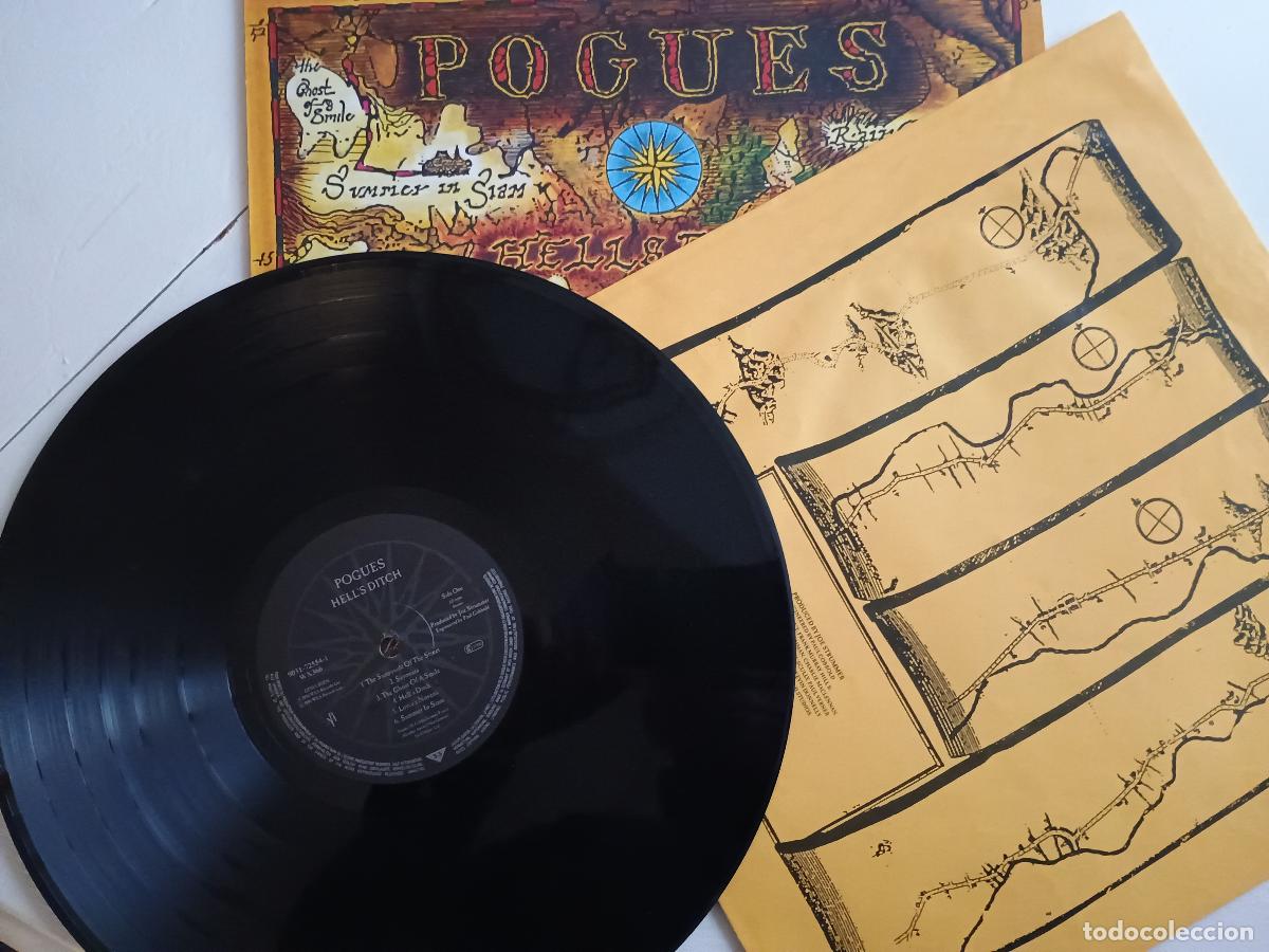 Discos de vinilo: The Pogues &lrm;&ndash; Hells Ditch 1990 - Foto 3