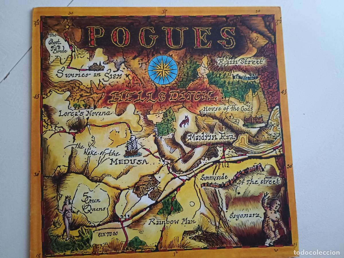 Discos de vinilo: The Pogues &lrm;&ndash; Hells Ditch 1990 - Foto 1