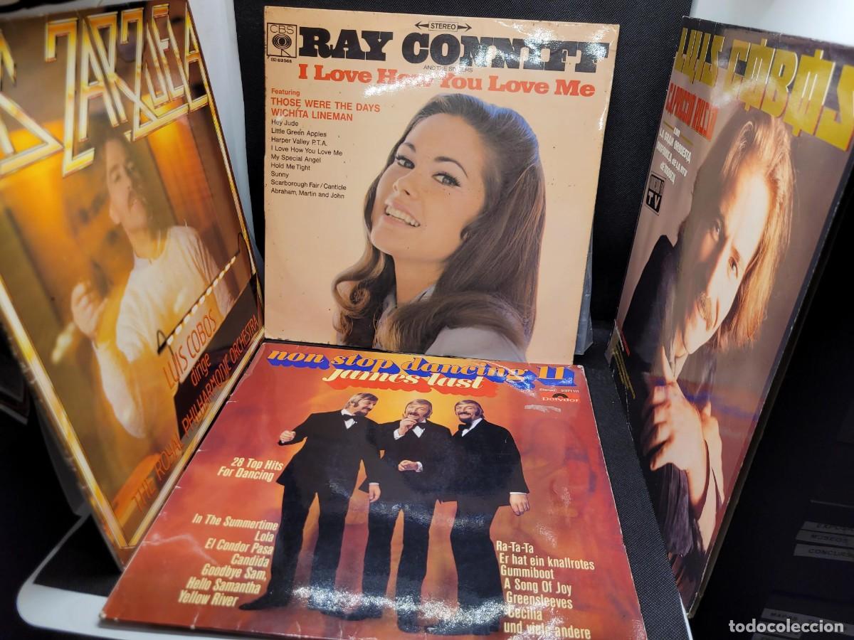 Discos de vinilo: LOTE DE 4 VINILO LP LUIS COBOS JAMES LAST RAY CONNIFF 508 - Foto 1