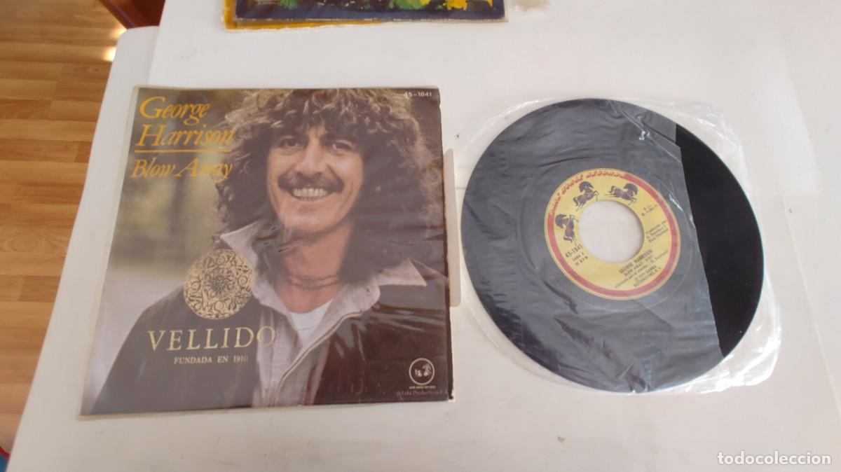 Discos de vinilo: GEORGE HARRISON-SINGLE BLOW AWAY - Foto 1