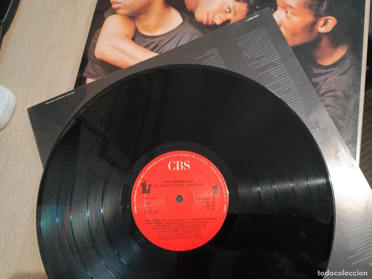 Discos de vinilo: The Pasadenas &ndash; To Whom It May Concern 1988 - Foto 3