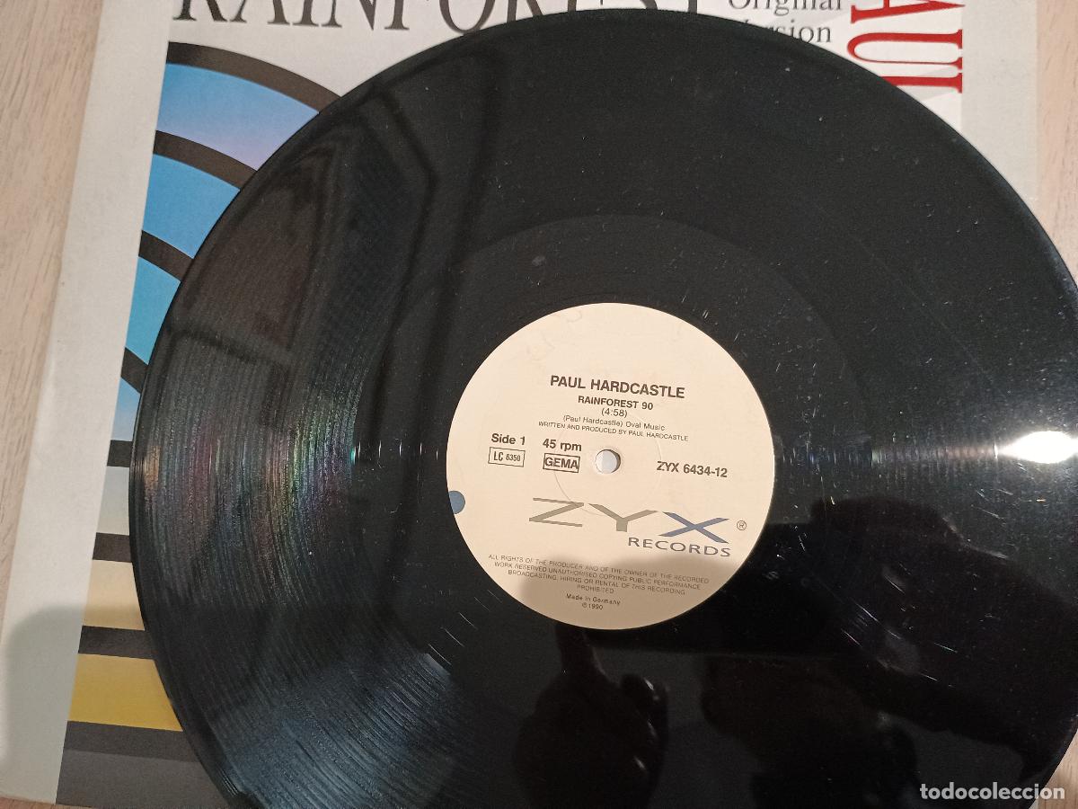 Discos de vinilo: Paul Hardcastle &lrm;&ndash; Rainforest 90 - Foto 5