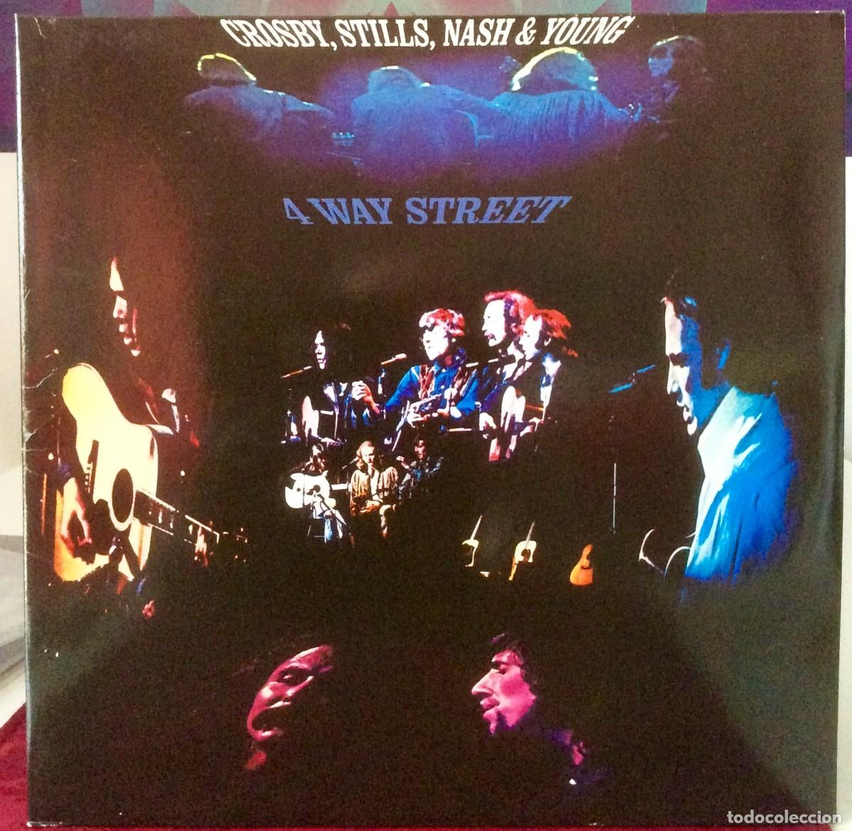 Dischi in vinile: Crosby, Stills, Nash & Young &lrm;&ndash; 4 Way Street ///Alemania 1973 vg++ (2 LP's) potd,abierta