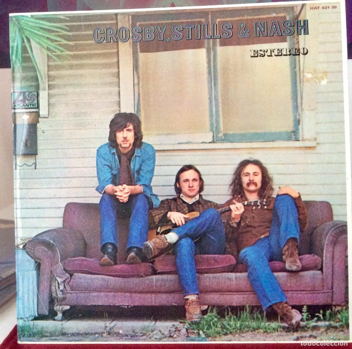 Discos de vinil: Crosby, Stills, Nash // Espa&ntilde;a 1969 vg++