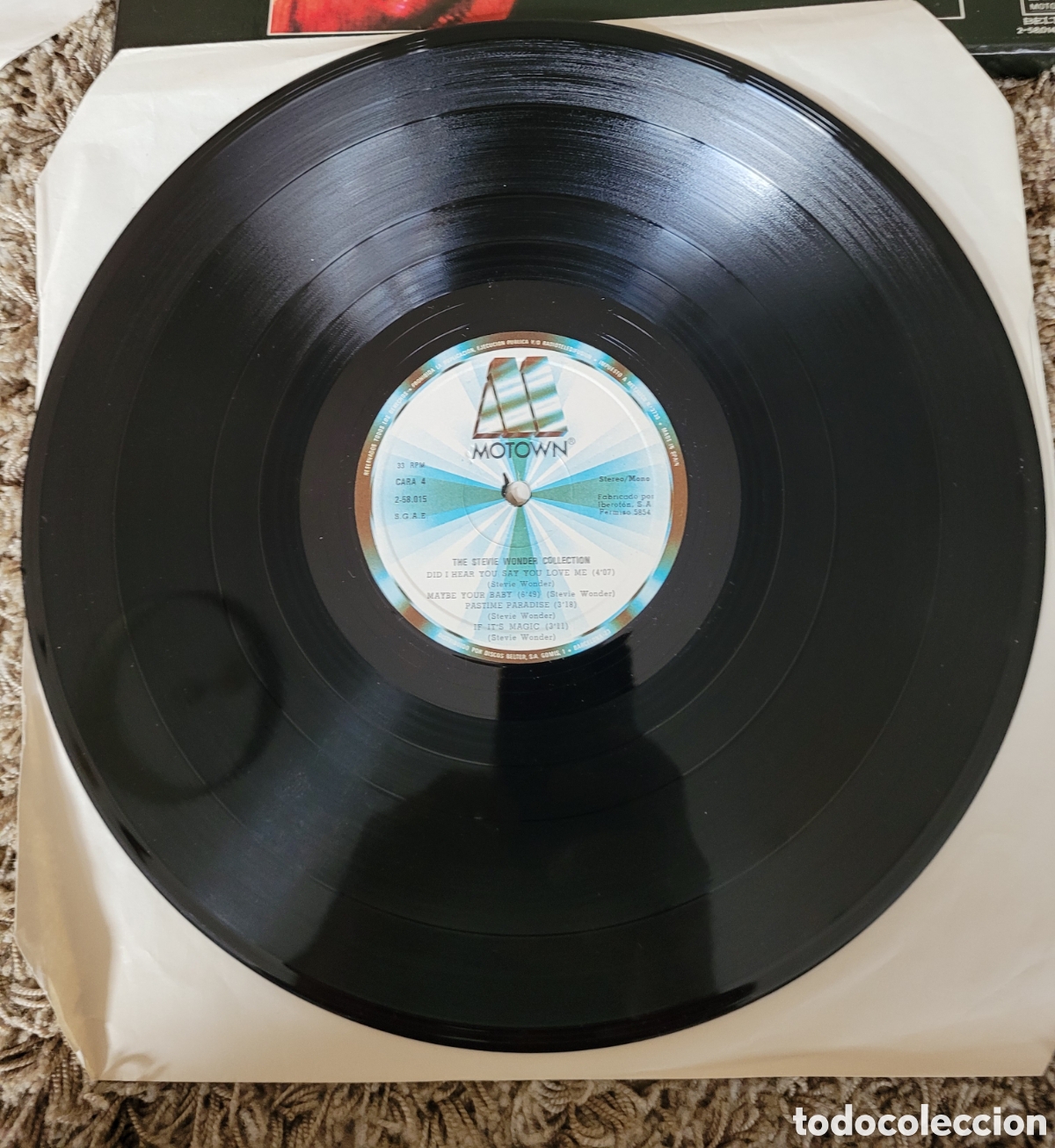 Discos de vinilo: The Stevie Wonder Collection 4 lp. - Foto 10