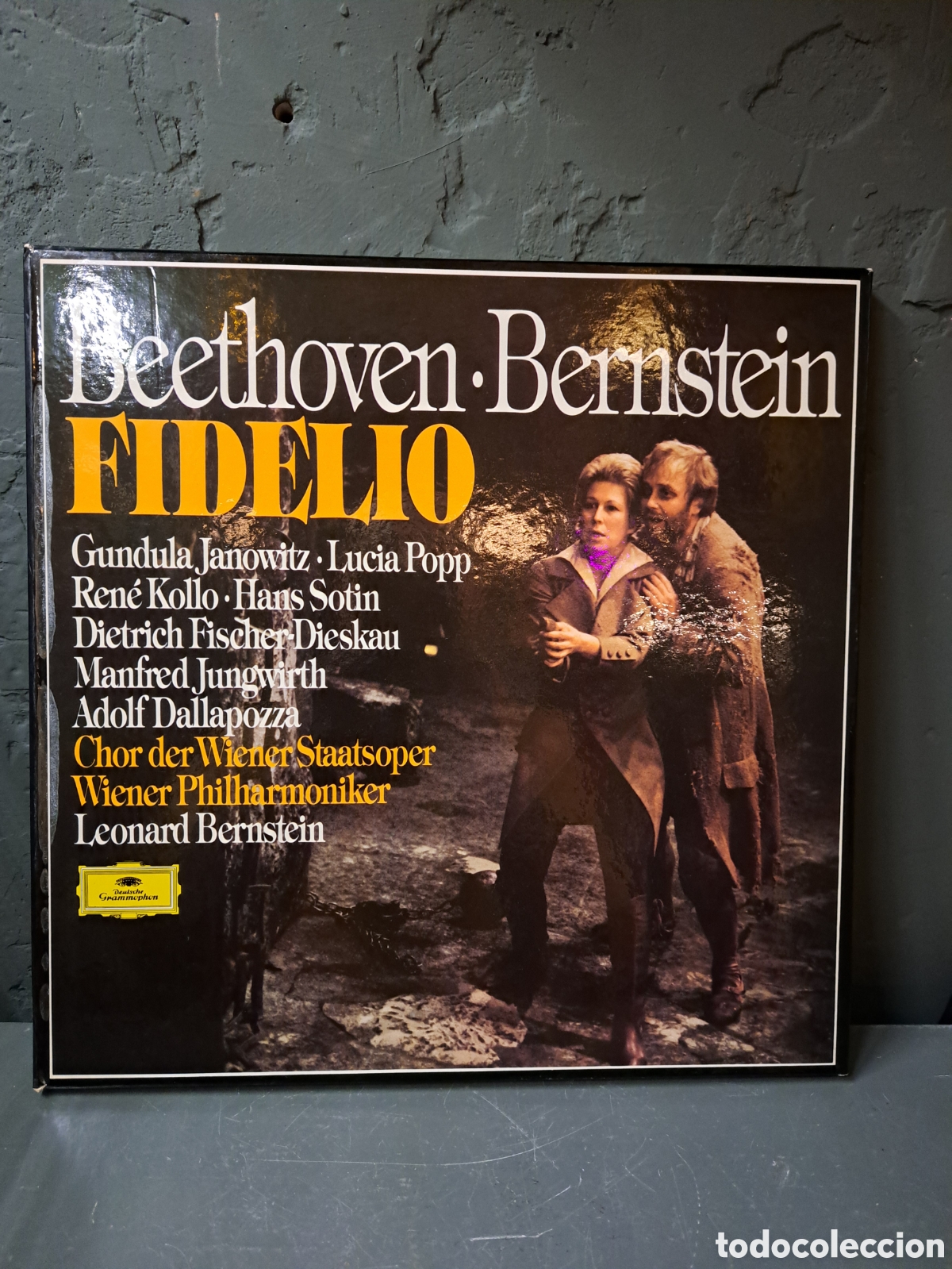 Discos de vinilo: Beethoven. Fidelo. Bernstein - Foto 1