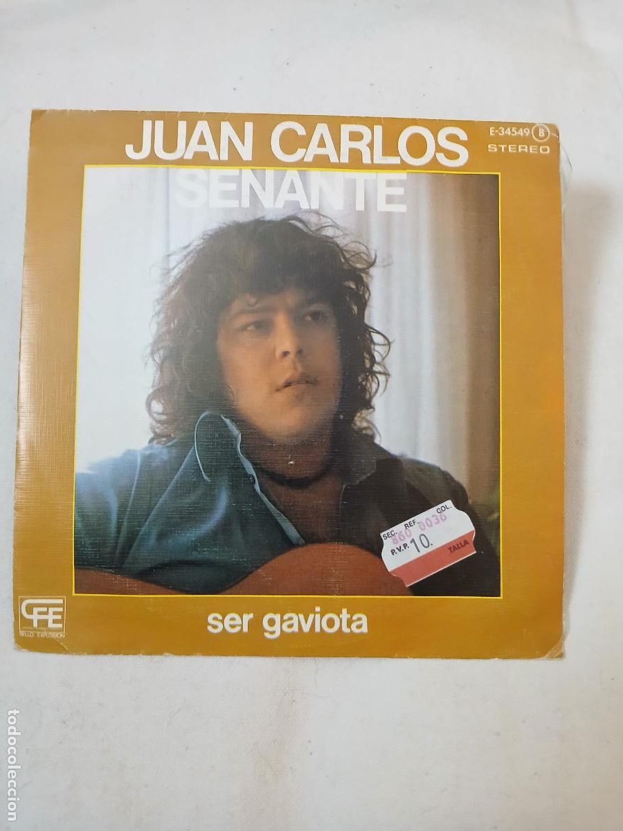 Discos de vinil: Disco Single - JUAN CARLOS SENANTE - SER GAVIOTA - REQUIEM PARA UNA NI&Ntilde;A PROGRE - E-34549 B - 1978
