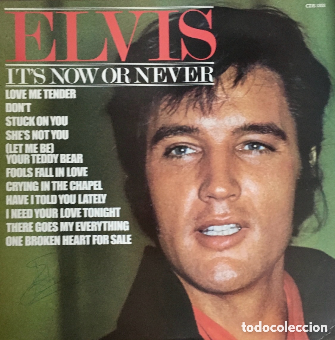 Discos de vinilo: Disco Vinilo LP. Elvis Presley. &ldquo;It&rsquo;s Now or Never&rdquo;. 1981. - Foto 1
